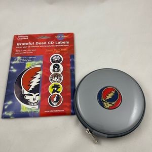 Grateful Dead Zip CD case & Grateful Dead CD labels